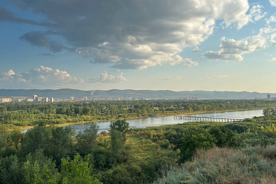 Новый пешеходный мост планируют построить до острова Татышев в Красноярске