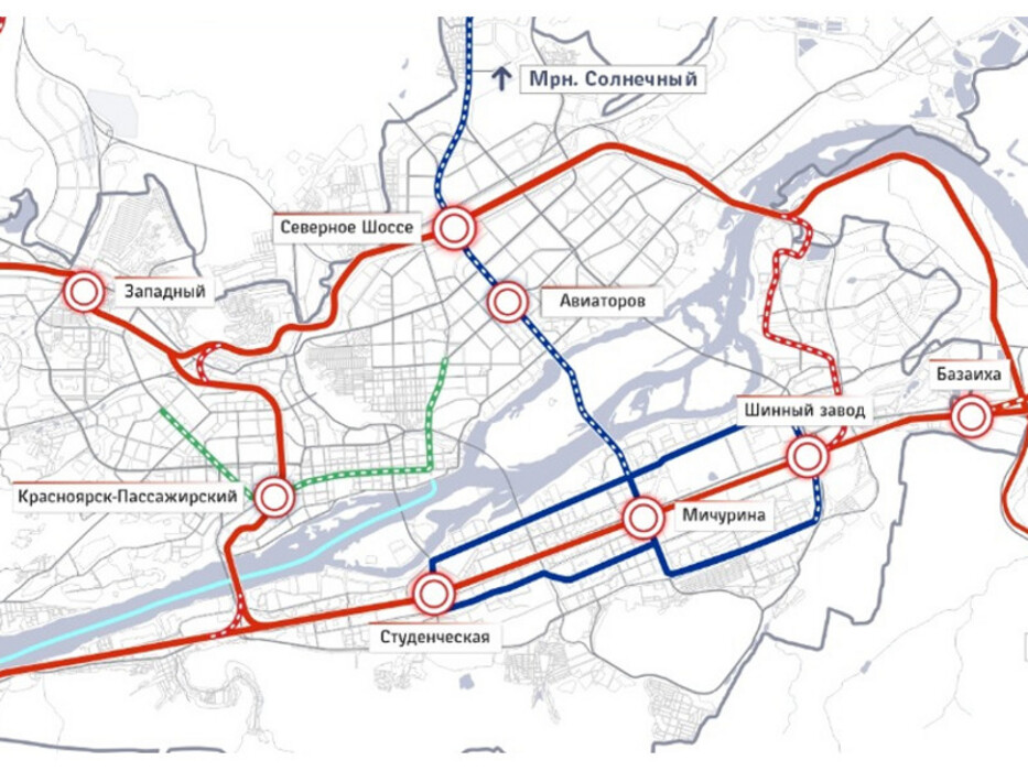План метро в красноярске схема расположения К строительству метро в Красноярске собираются приступить в этом году. СИБДОМ